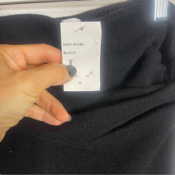 $650 Marina Moscone Twist Wool And Cashmere-Blend Midi Skirt NWT - Picture 8 of 10